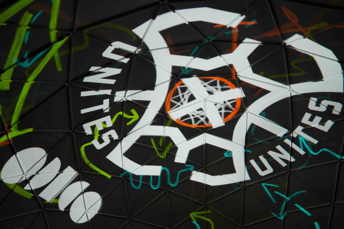 3X3 Festival, Tellart, Interactive, Immersive Experience, Odido Dome. Photography by Tellart
